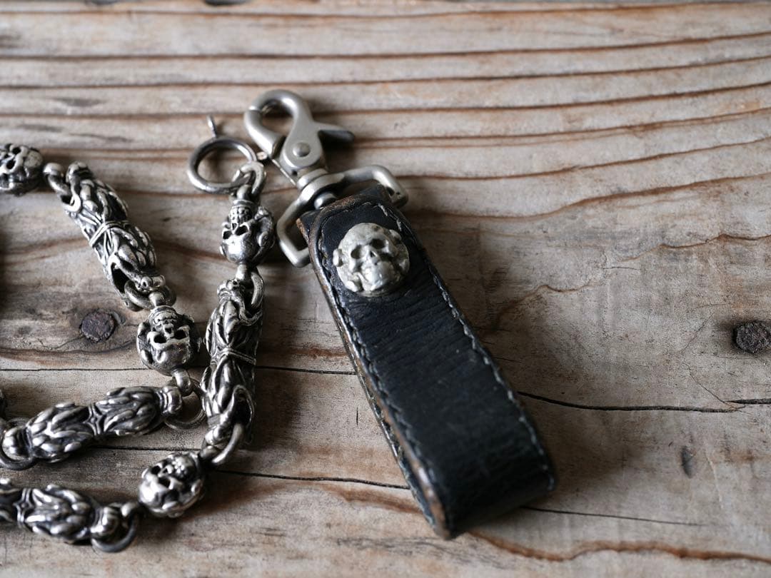 CREAM SODA / PINK DRAGON シルバー ウォレットチェーン