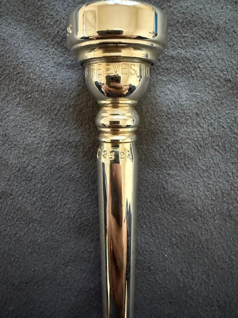 トランペットマウスピース Bob reeves 3C