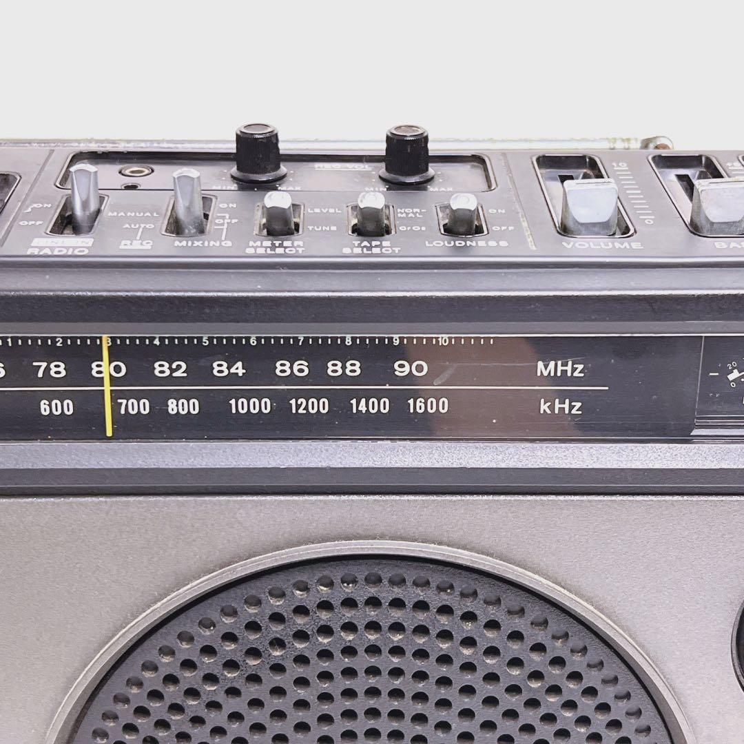 【動作品】 SONY CF-1980 カセット動作OK ラジオ受信OK ラジカセ