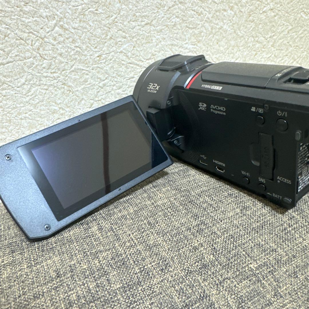 【展示品】パナソニック　ビデオカメラ　HC-VX2MS ブラック
