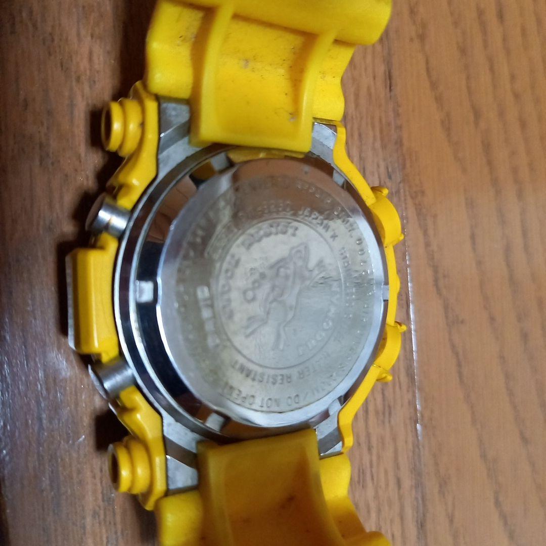 CASIO FROGMAN イエロー 腕時計