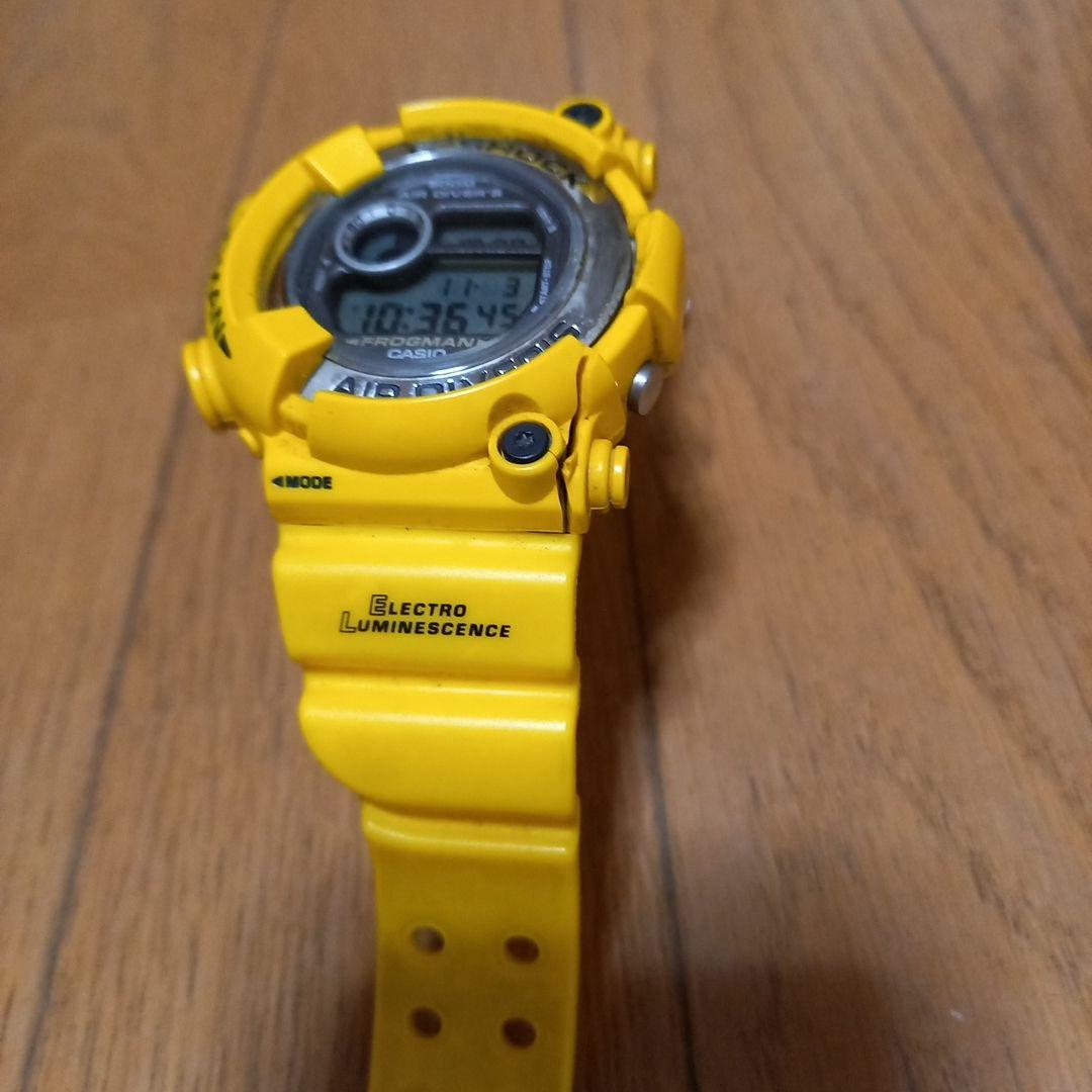 CASIO FROGMAN イエロー 腕時計