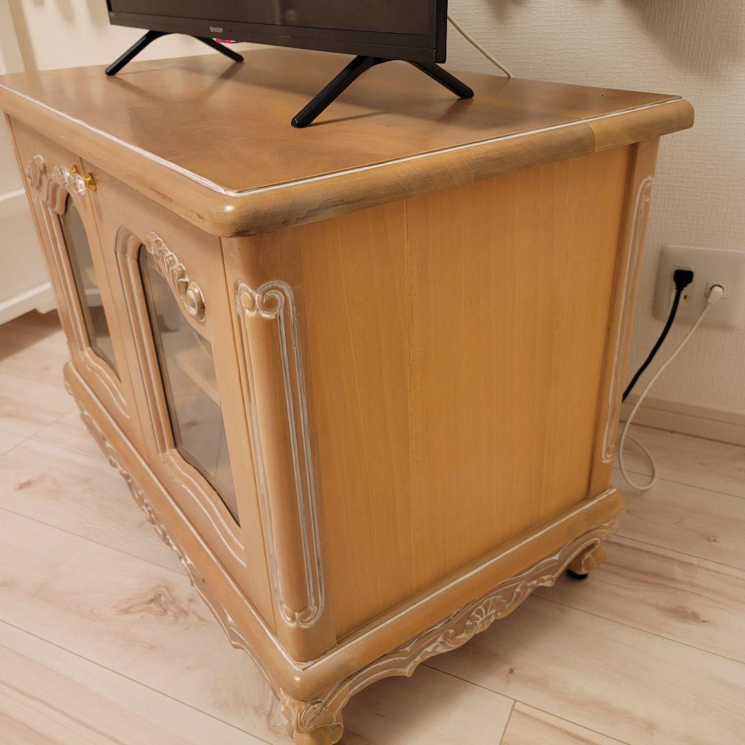 ウエストハウスギャラリー　ねこ脚　テレビボード　テレビ台　ロココ調