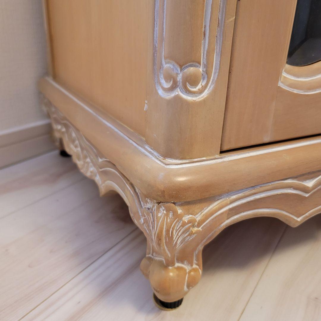 ウエストハウスギャラリー　ねこ脚　テレビボード　テレビ台　ロココ調