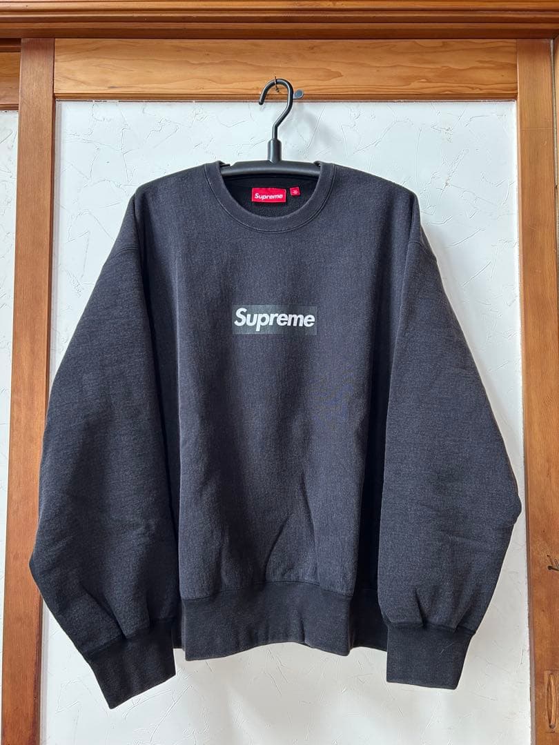 Supreme 25SS Washed Box Logo モッシュ加工　L