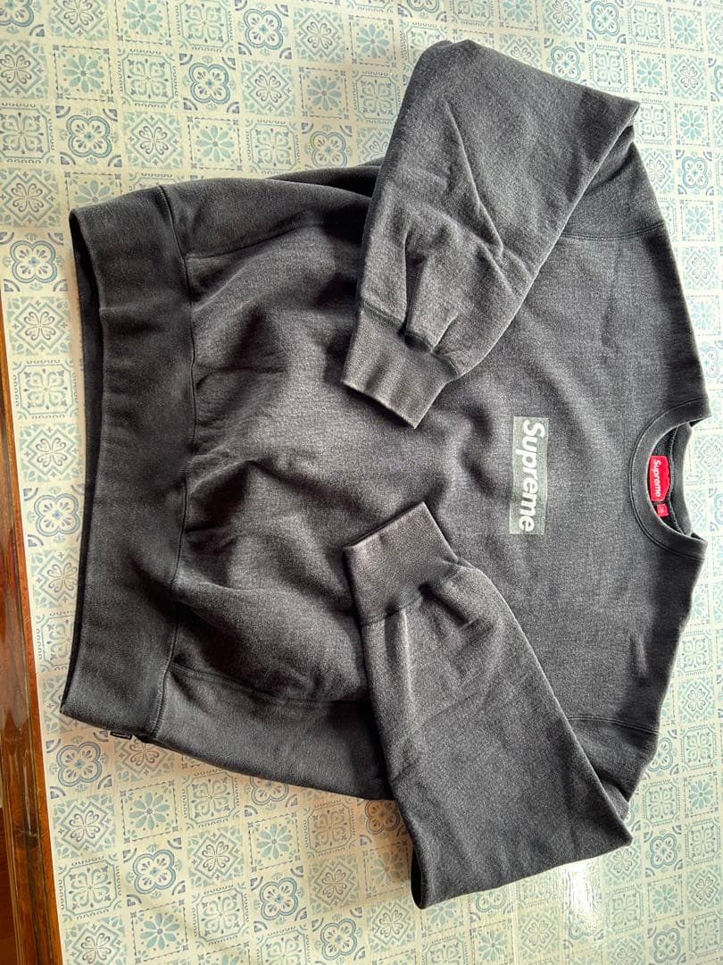 Supreme 25SS Washed Box Logo モッシュ加工　L