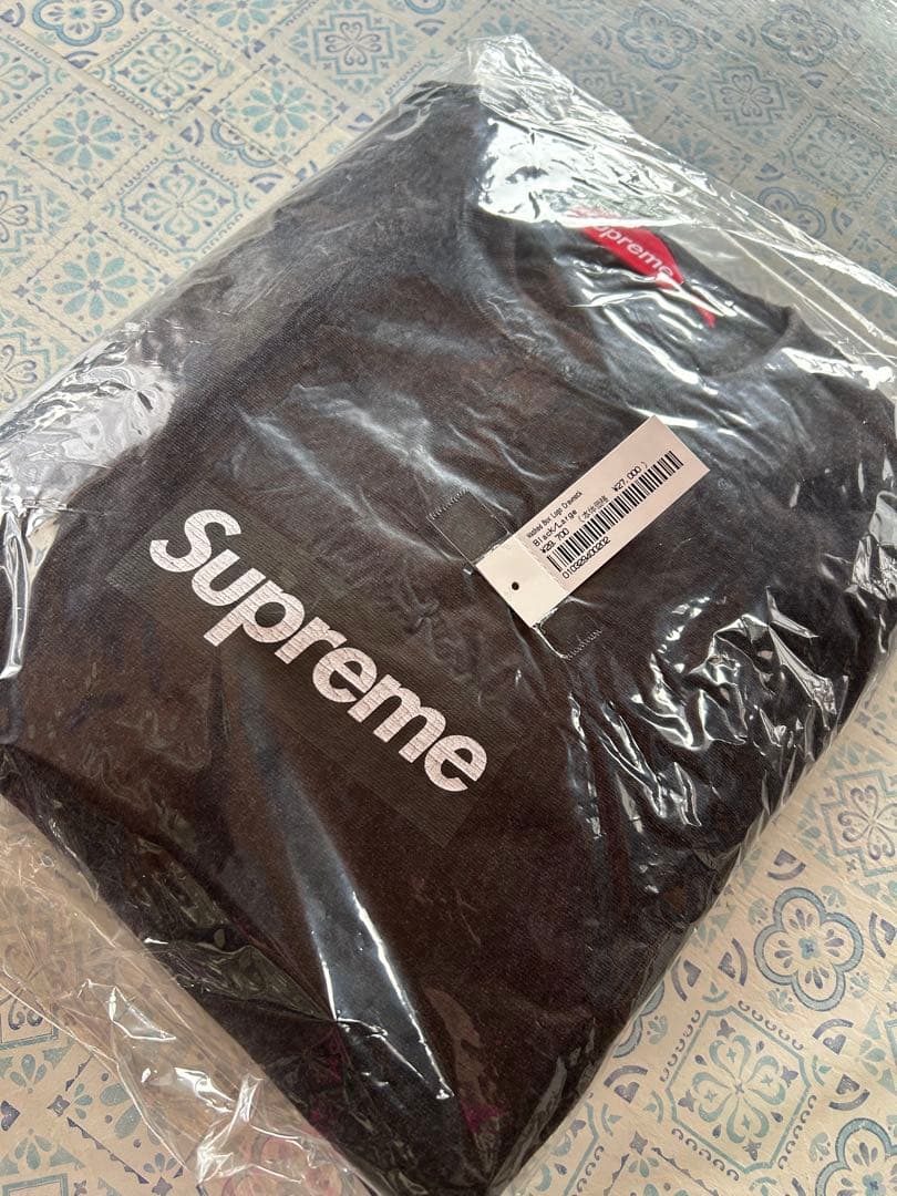 Supreme 25SS Washed Box Logo モッシュ加工　L