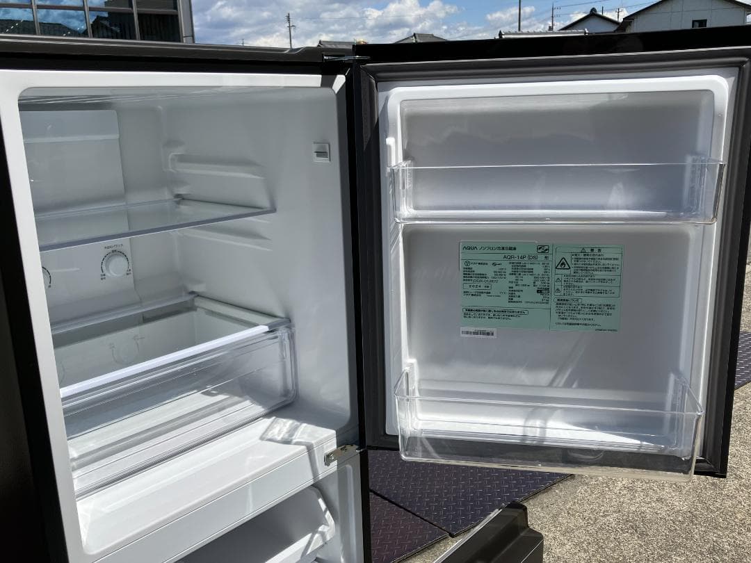 愛知岐阜/送料込★2024年製★アクア 135L冷蔵庫 AQR-14P（DS）