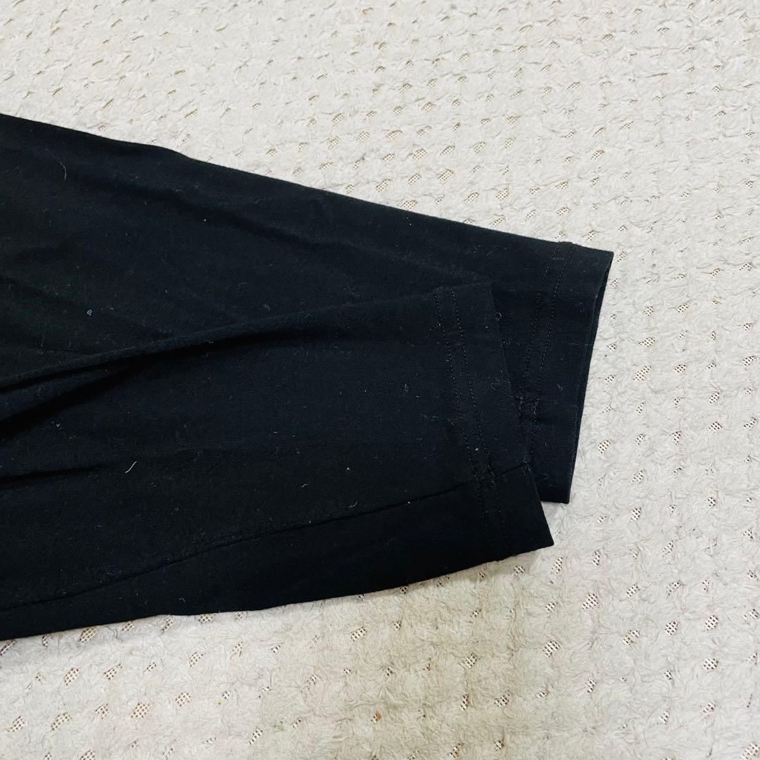 希少✨レア✨トクコプルミエヴォル　チュニック　総柄　刺繍　ストレッチ性　黒