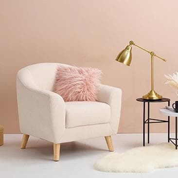 【新品】エメル　1Pソファ　大人可愛い　コンパクト　アウトレット