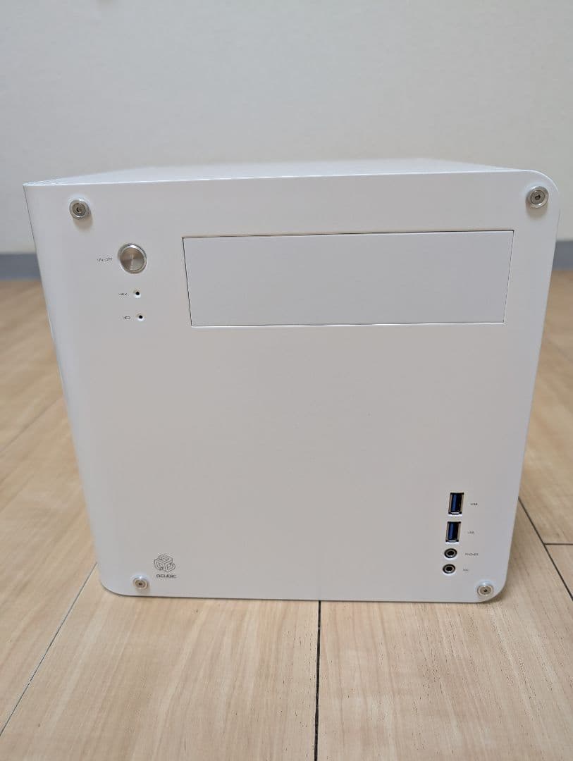 abee 美品ACE-CS01-SW シルキーホワイト Mini-ITXケース