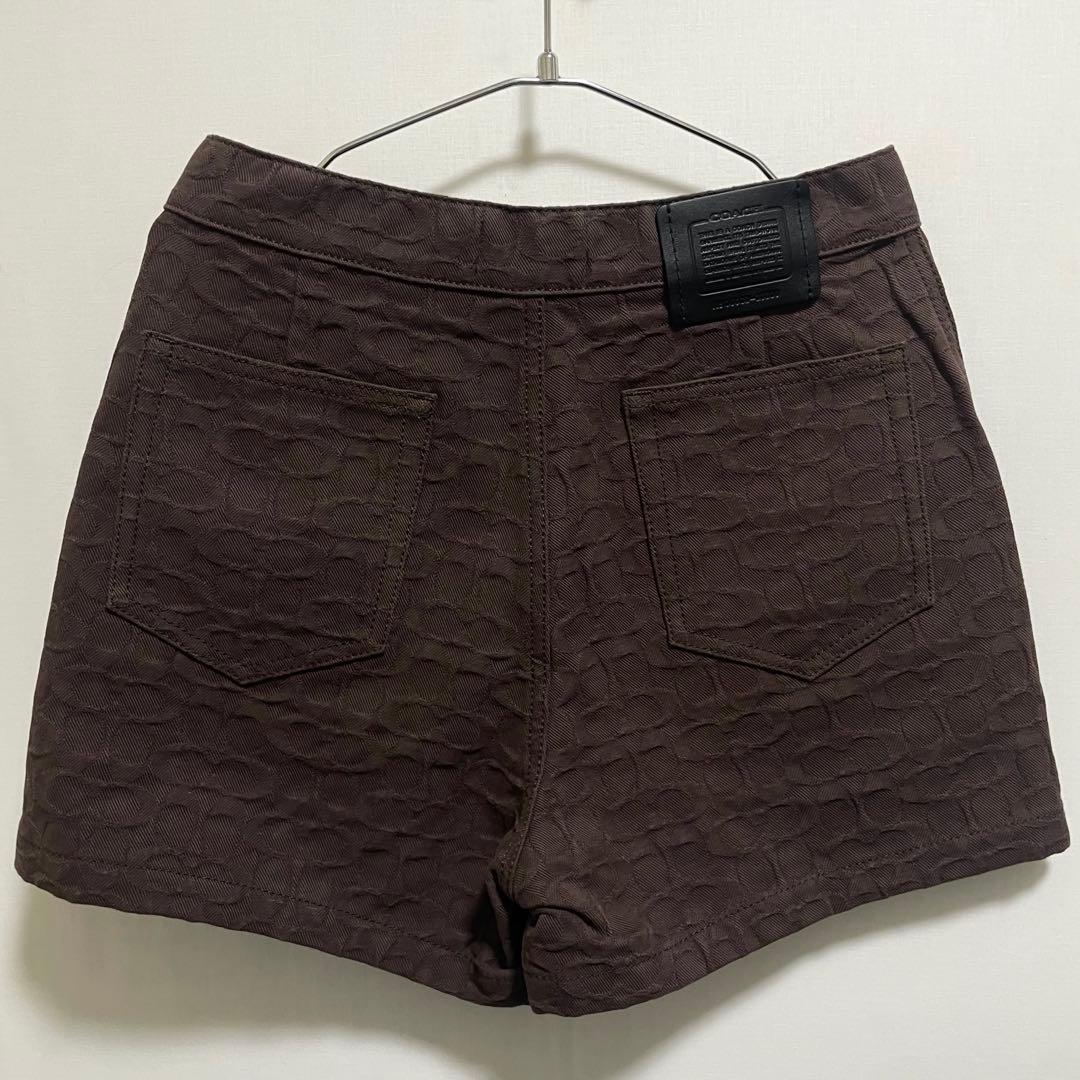 COACH コーチ シグネチャー デニム ショーツ 2