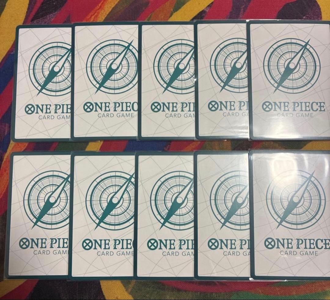 ワンピースカード　海外版　レイリー　ドン！！カード 10枚セット