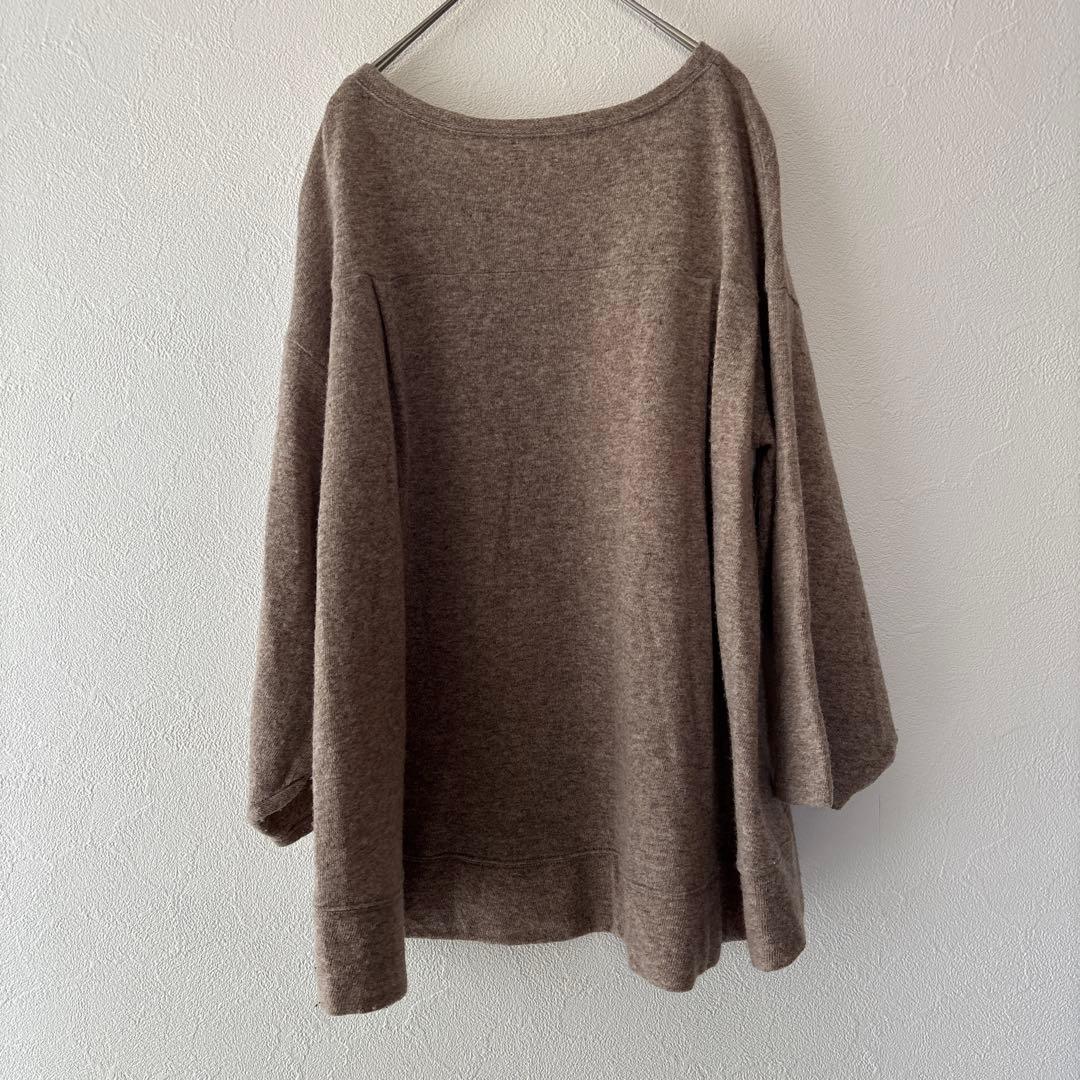 KAPITAL キャピタル　ニットカットソー　ヘンリーネック