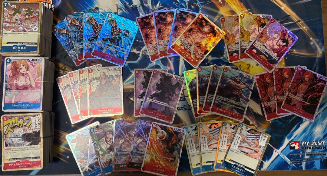 ワンピカ　マルコデッキ+引退品+エースSECパラ