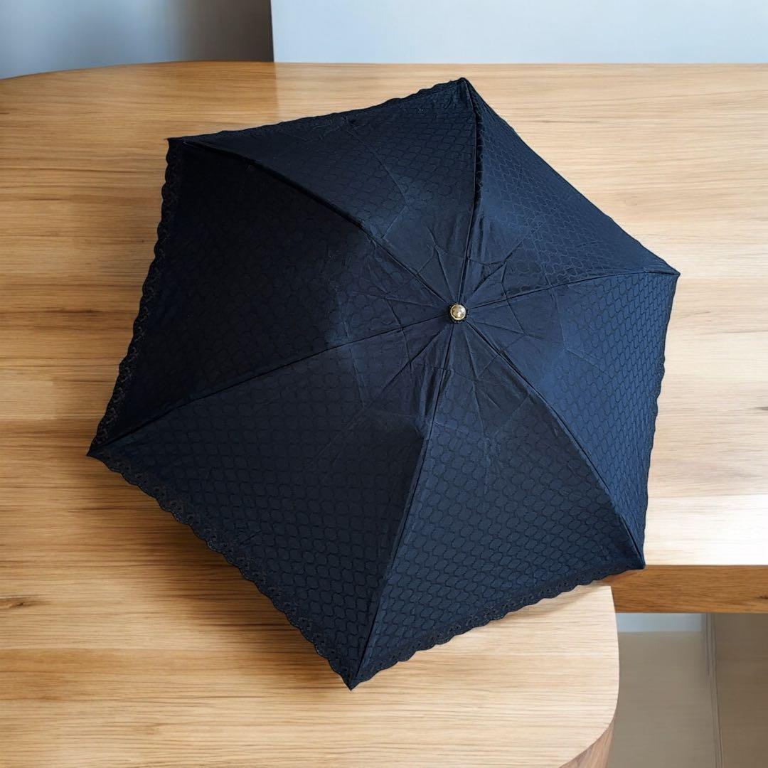 Celine セリーヌ マカダム総柄 レース 日傘 折りたたみ傘 鑑定済み正規品