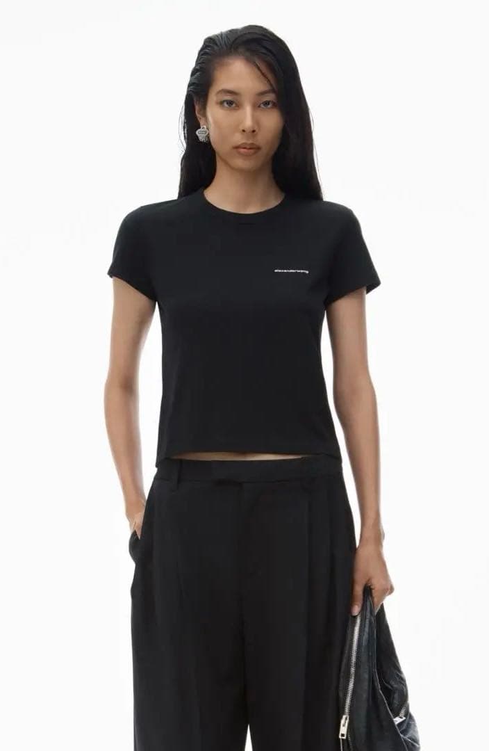 ❤︎alexanderwang＊ハイツイストジャージー シュランケンTシャツ❤︎