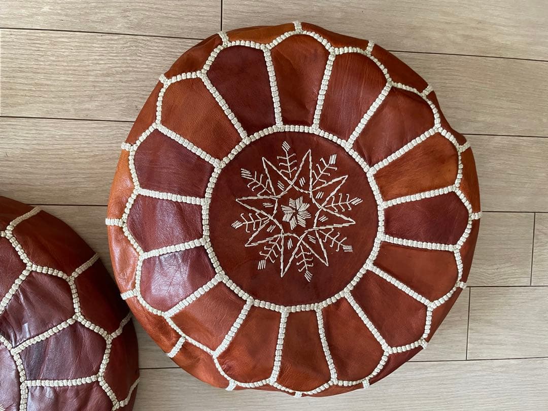 モロッコ風 オットマン プフ