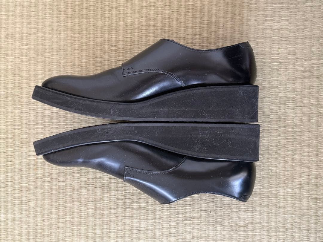 lad musician ダブルモンクシューズ　サイズ42