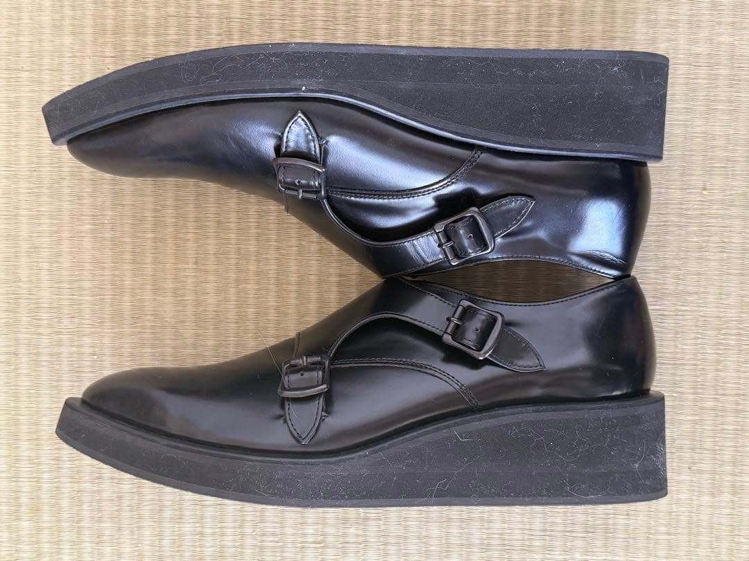 lad musician ダブルモンクシューズ　サイズ42