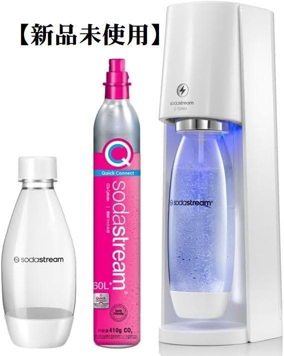 ソーダストリーム　E-TERRA　スターターキット 500mlボトル付
