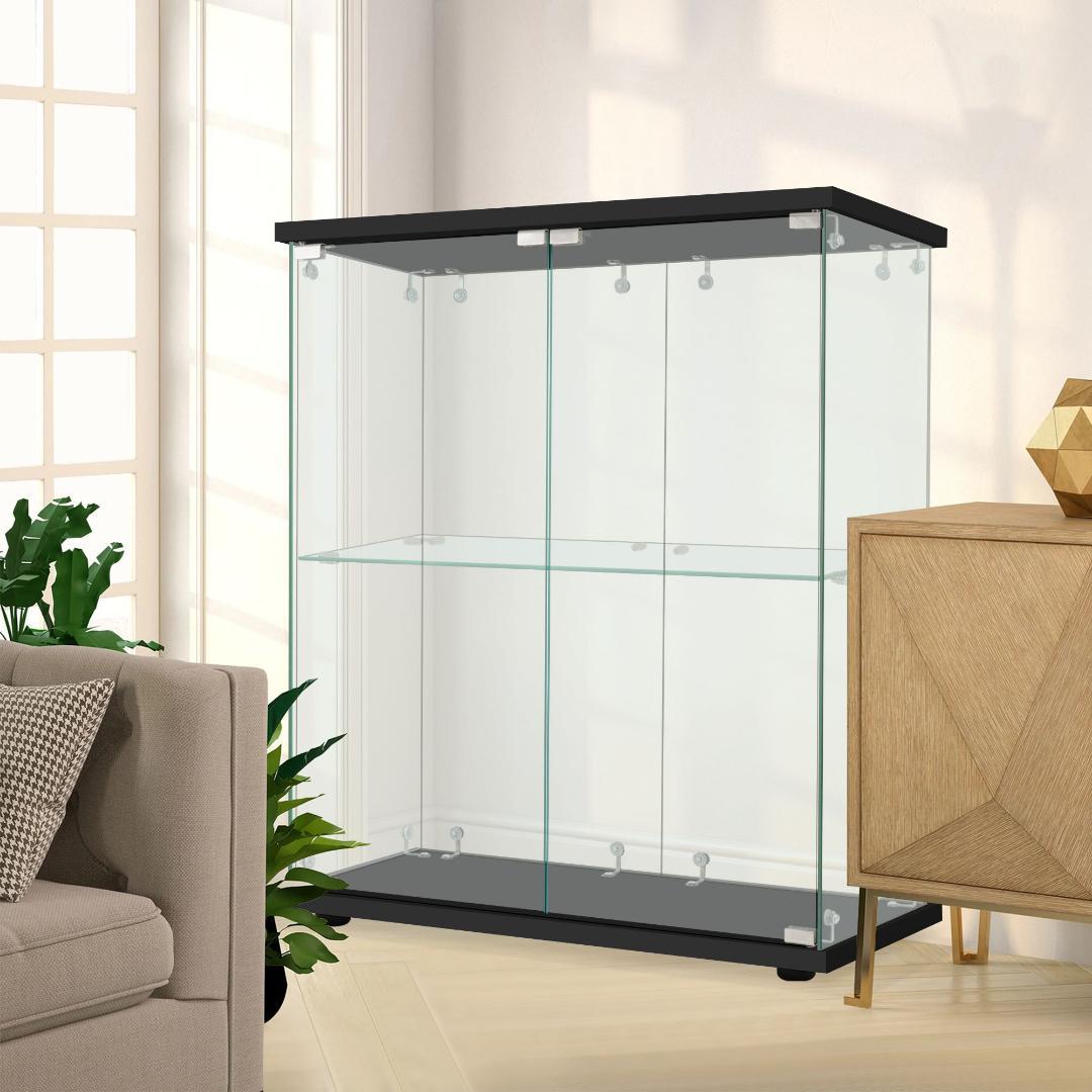 コレクションケース 両扉タイプ 2段 幅80.5×奥行36.5×高さ86cm