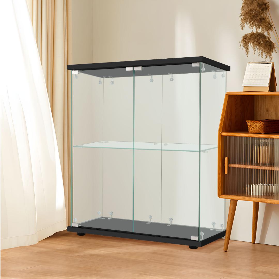 コレクションケース 両扉タイプ 2段 幅80.5×奥行36.5×高さ86cm