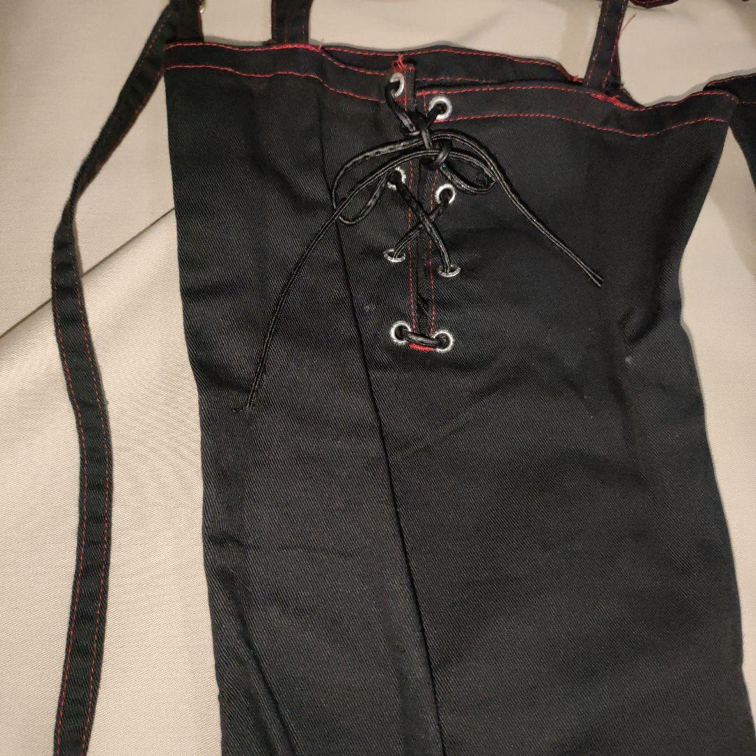 た*割様 Mad Girl Punk バックル付き ボンテージ パンツ ガーター