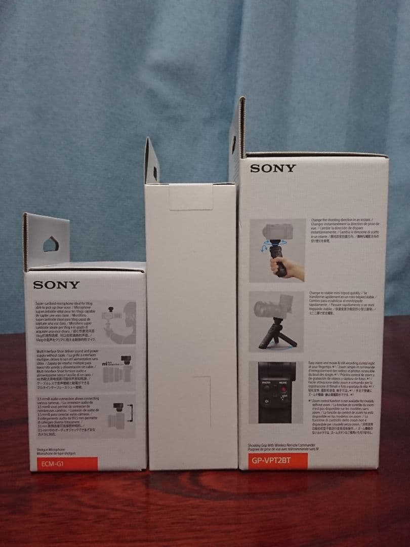 SONY ブログモニター ショットガンマイクロホン シューティンググリップ 新品