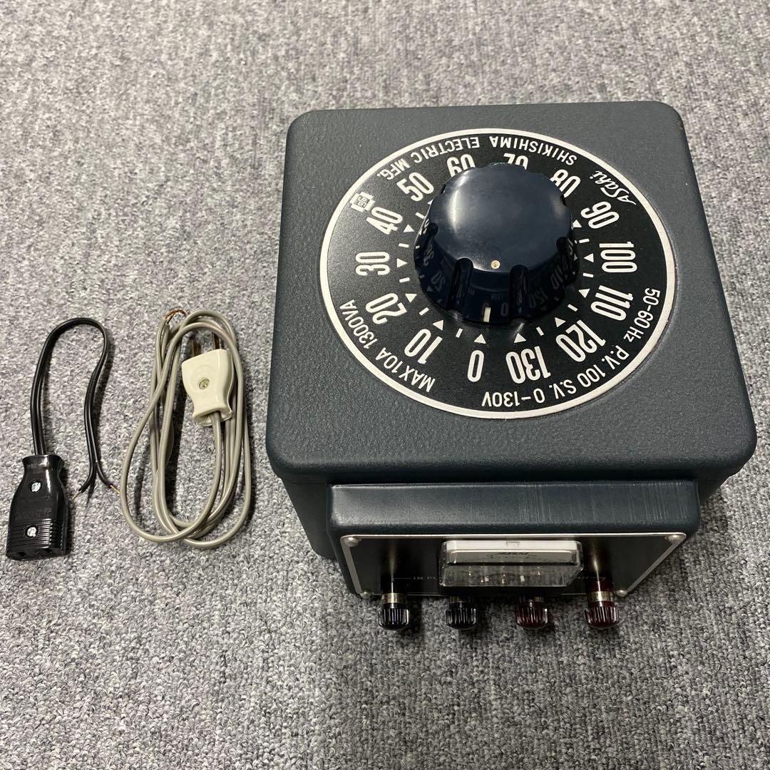 Asahi shikishima electric mfg. スライダック