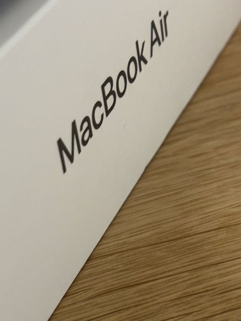 美品 MacBook Air M1 スペースグレイ 8GB/256GB 箱あり