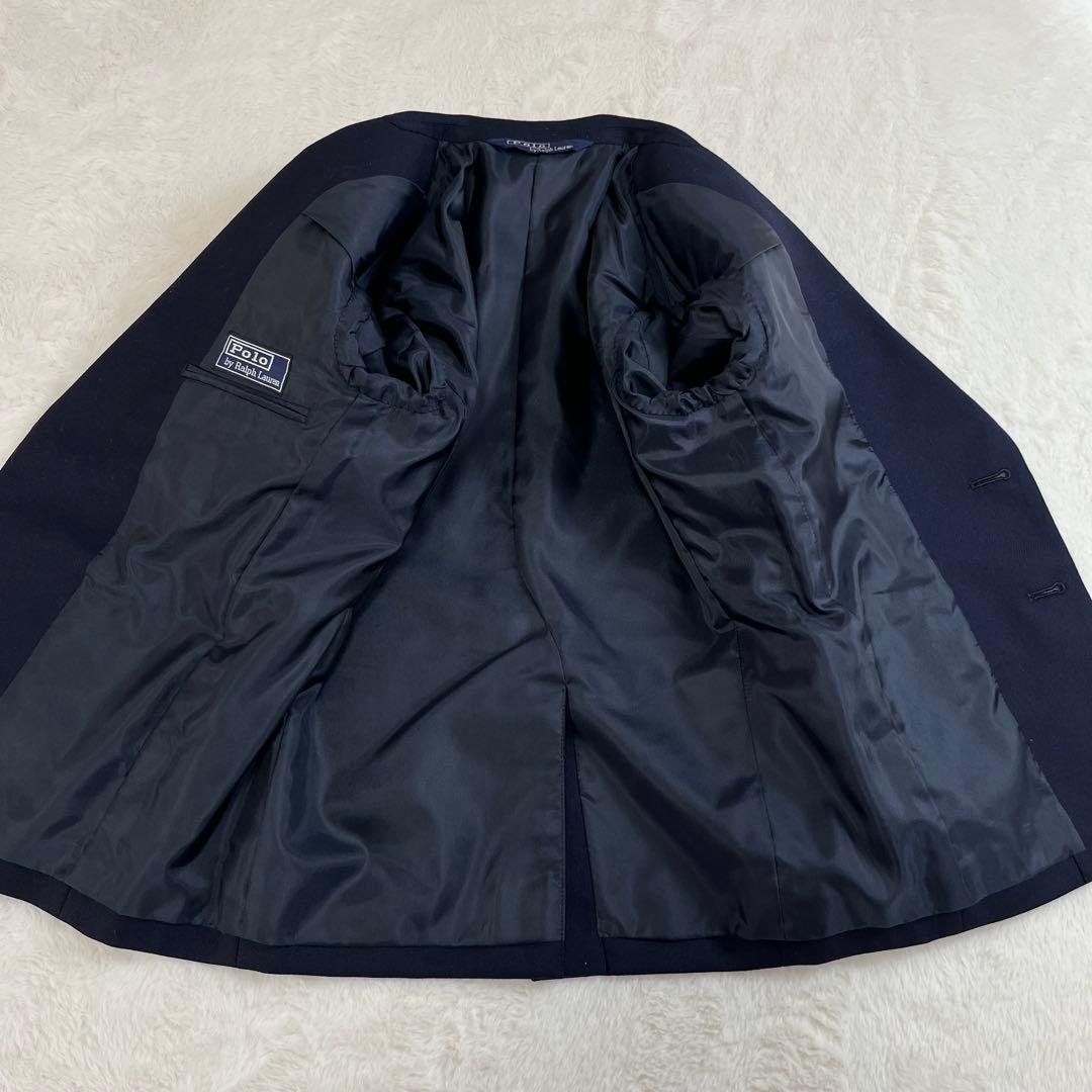 ポロ　ポロバイラルフローレン　紺ブレ　セットアップ　ジャケット　パンツ　130