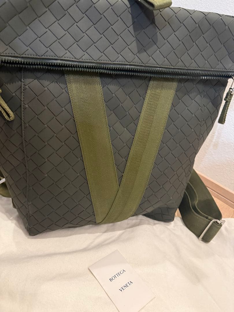 I*.様 【極美品】ボッテガヴェネタ イントレチャート ニューラバー リュックサ