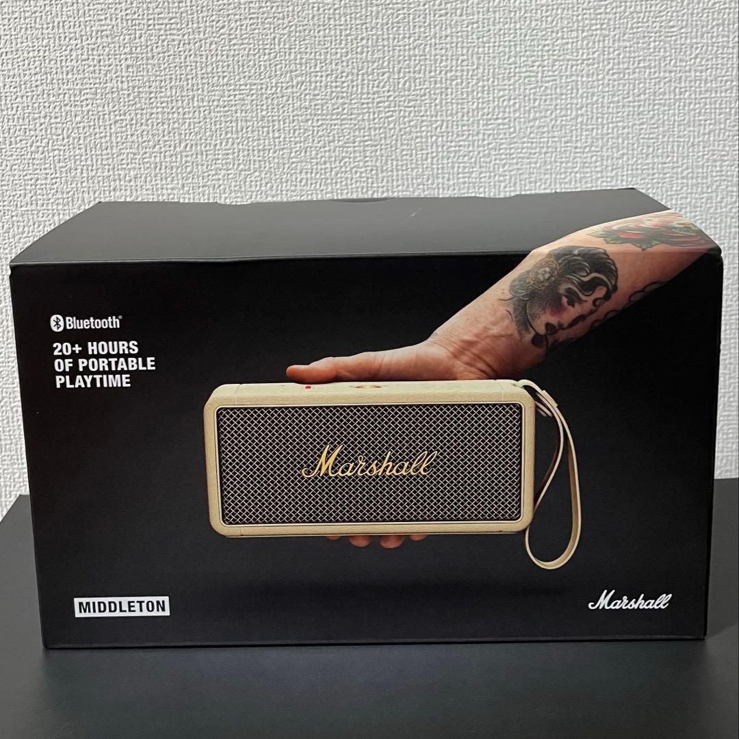 【今週限定値下げ】新品未開封　MIDDLETON ワイヤレススピーカー クリーム