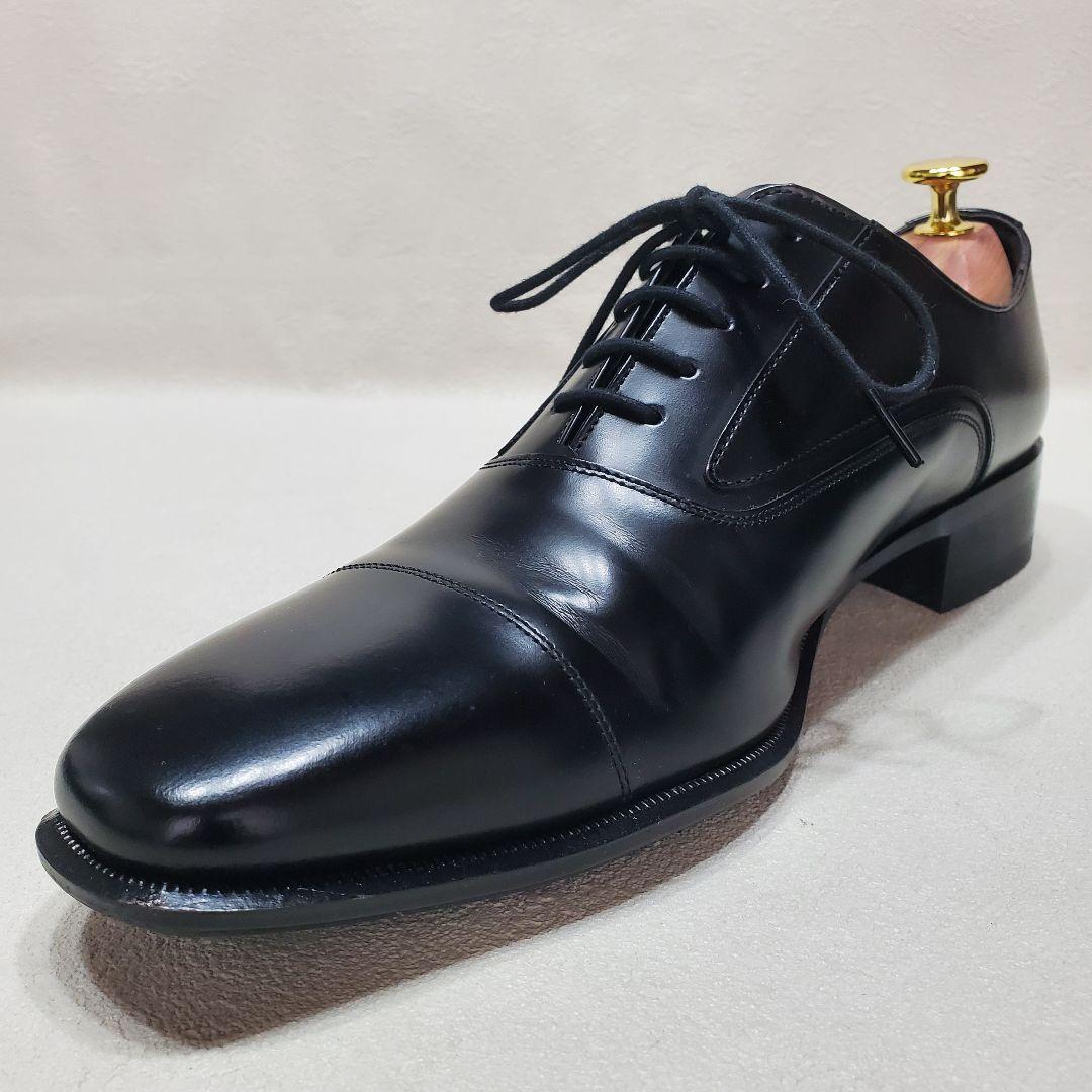 【美品】REGAL リーガル ストレートチップ 725R 黒 革靴