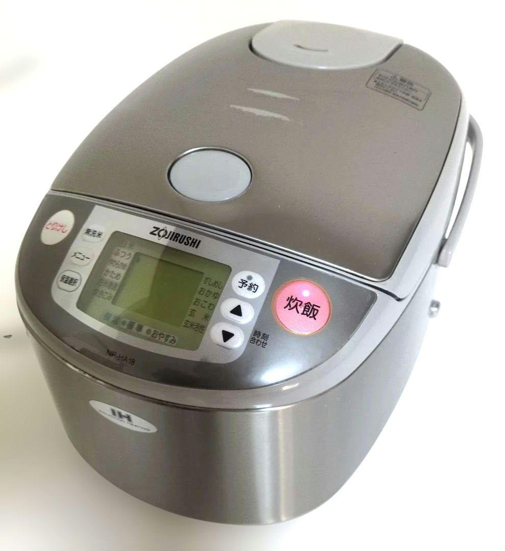 Zojirushi IH炊飯器 NP-HA18 シルバー10合炊き