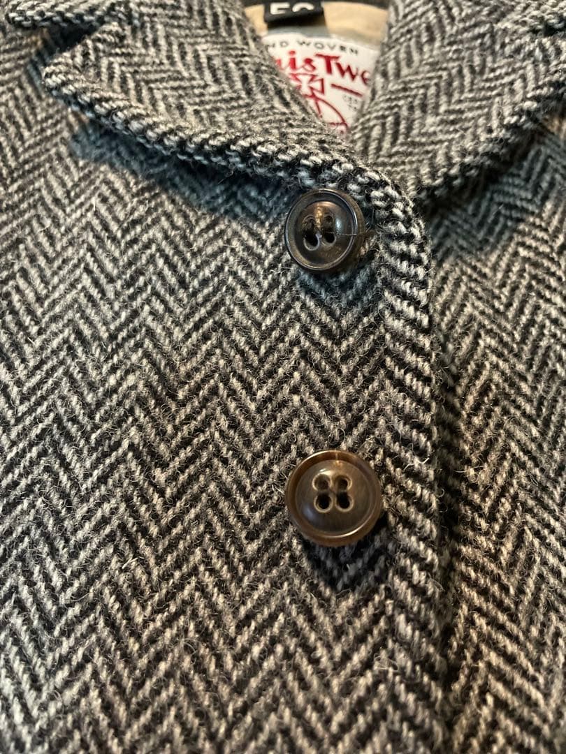 【マロリーベスト】ナイジェルケーボン × ハリスツイードＬサイズ
