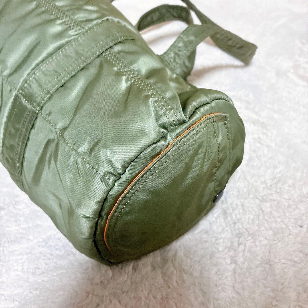 美品✨希少 ポーター タンカー ダッフル ミニボストンバッグ　 セージグリーン