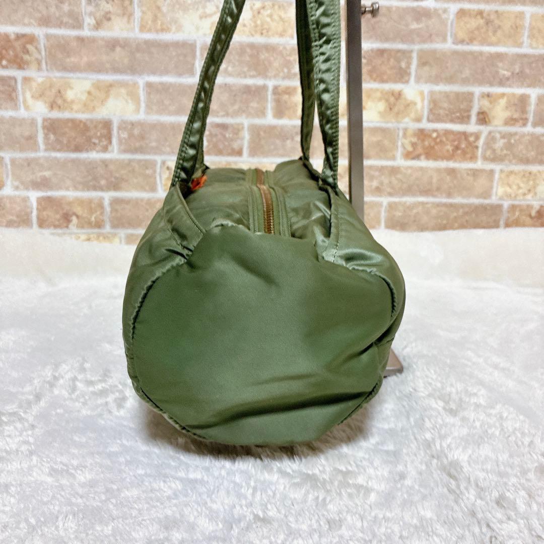 美品✨希少 ポーター タンカー ダッフル ミニボストンバッグ　 セージグリーン