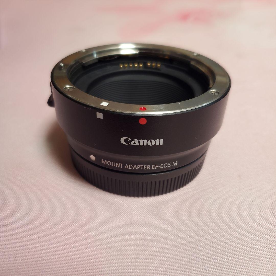 Canon EOS M5 ミラーレス一眼 レンズ2本 マウントアダプターセット