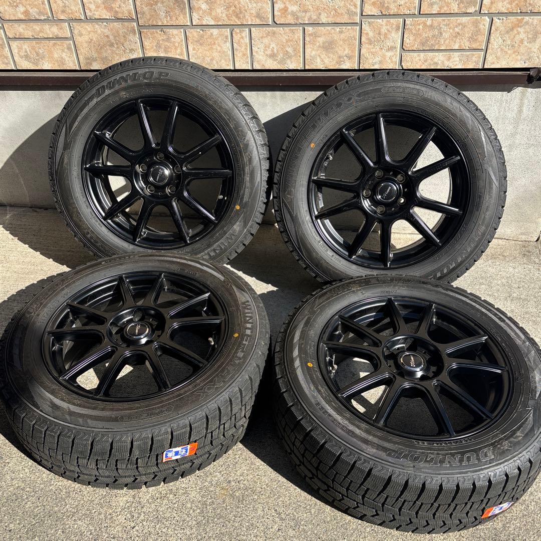 アルファード スタッドレスタイヤホイール付き 225/60 17インチ