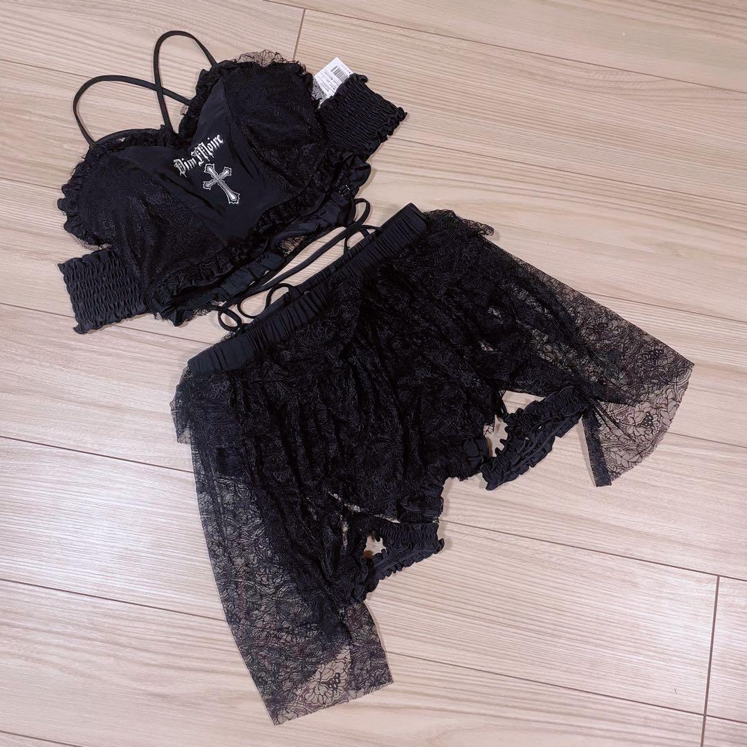 最終値下げ 新品未使用 dimmoire 十字の誓いスイムウェア 黒