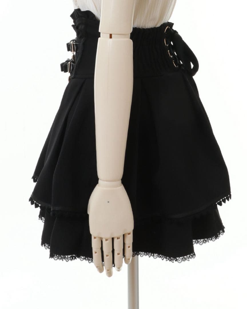 lizlisa リズリサ 2連ベルトスカパン スカート