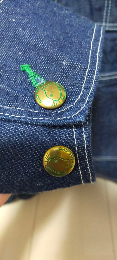 tcbジーンズ　CATHEAD カバーオール　40