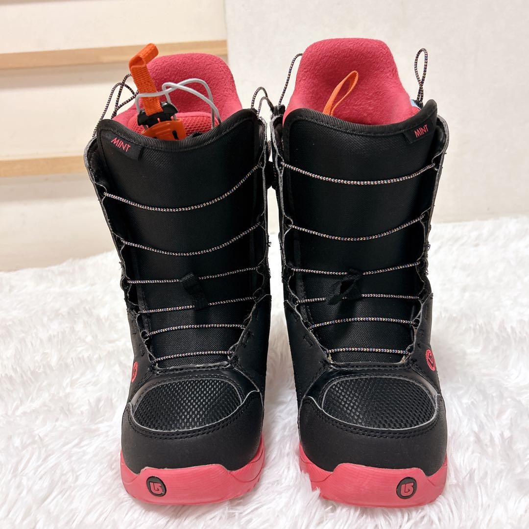 【極美品】BURTONスノーボードブーツ ミント アジアンフィット 22cm