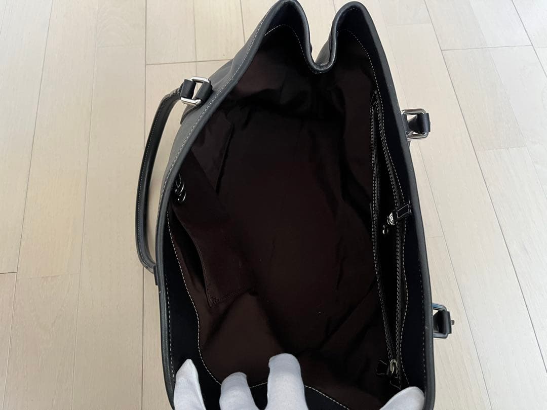 マ*ス様 【美品☆】コーチ　COACH トートバッグ　レザー　ブラック　A4 ビ
