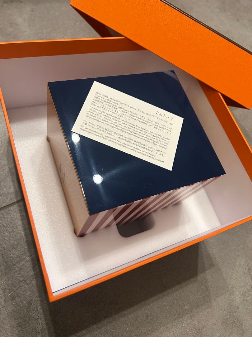 【HERMES】エルメス エポぺ ティッシュ ボックス ケース　新品