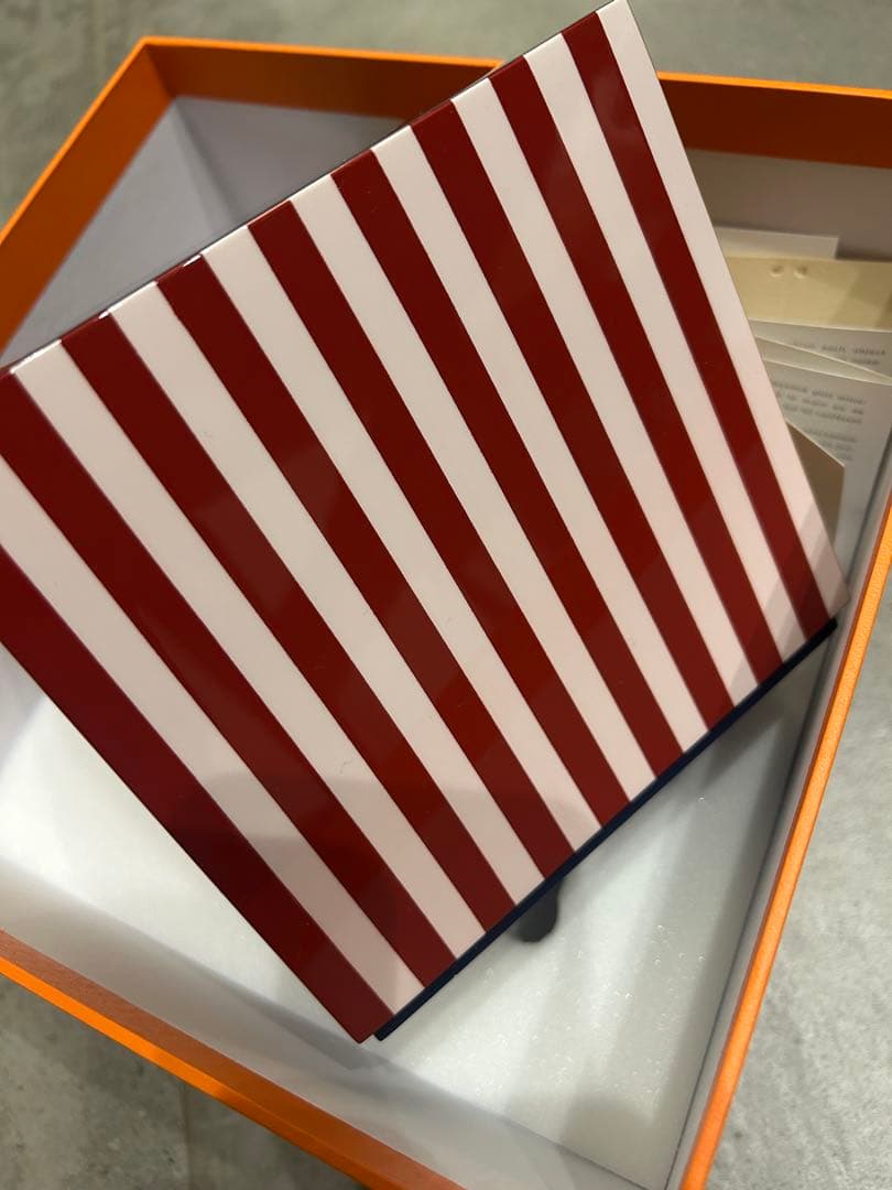 【HERMES】エルメス エポぺ ティッシュ ボックス ケース　新品