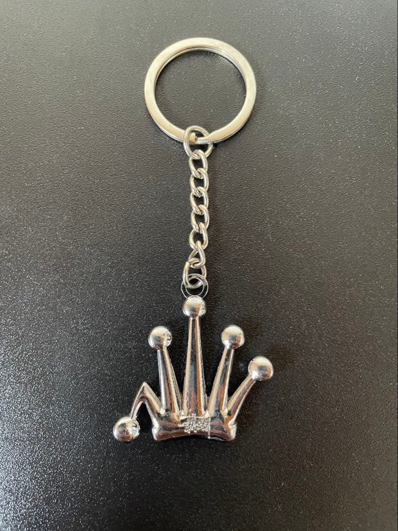 HUF カラビナ、キーホルダー Stussy ロゴ入り メタル、王冠キーホルダー