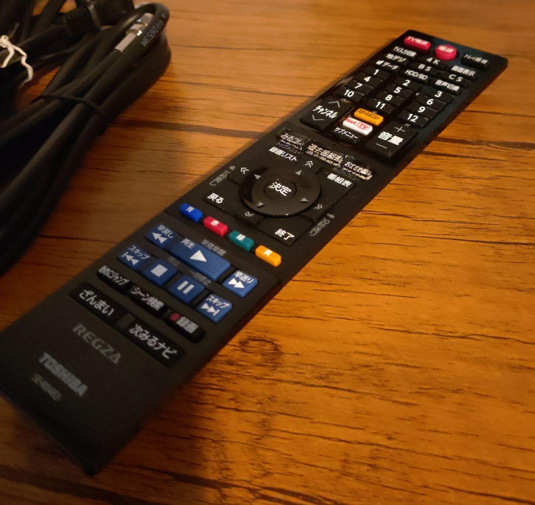【美品】TOSHIBA REGZA DBR-4KZ400 4TB BDレコーダー